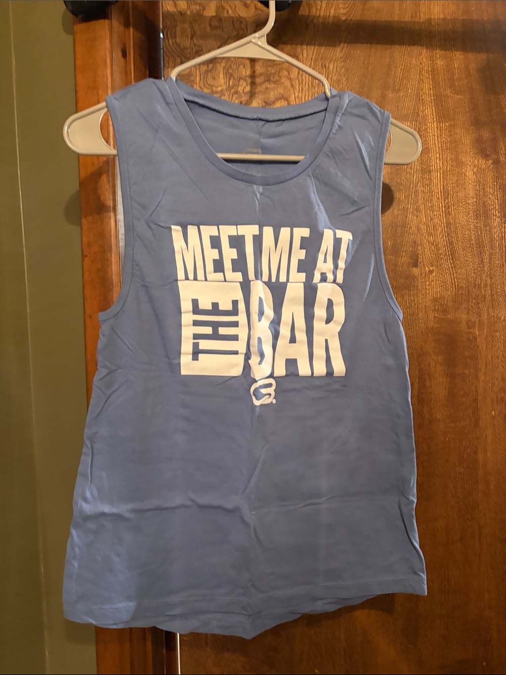 Women’s Light Blue Cyclebar Muscle Tank